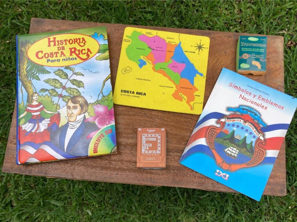 costa rica history and geography books