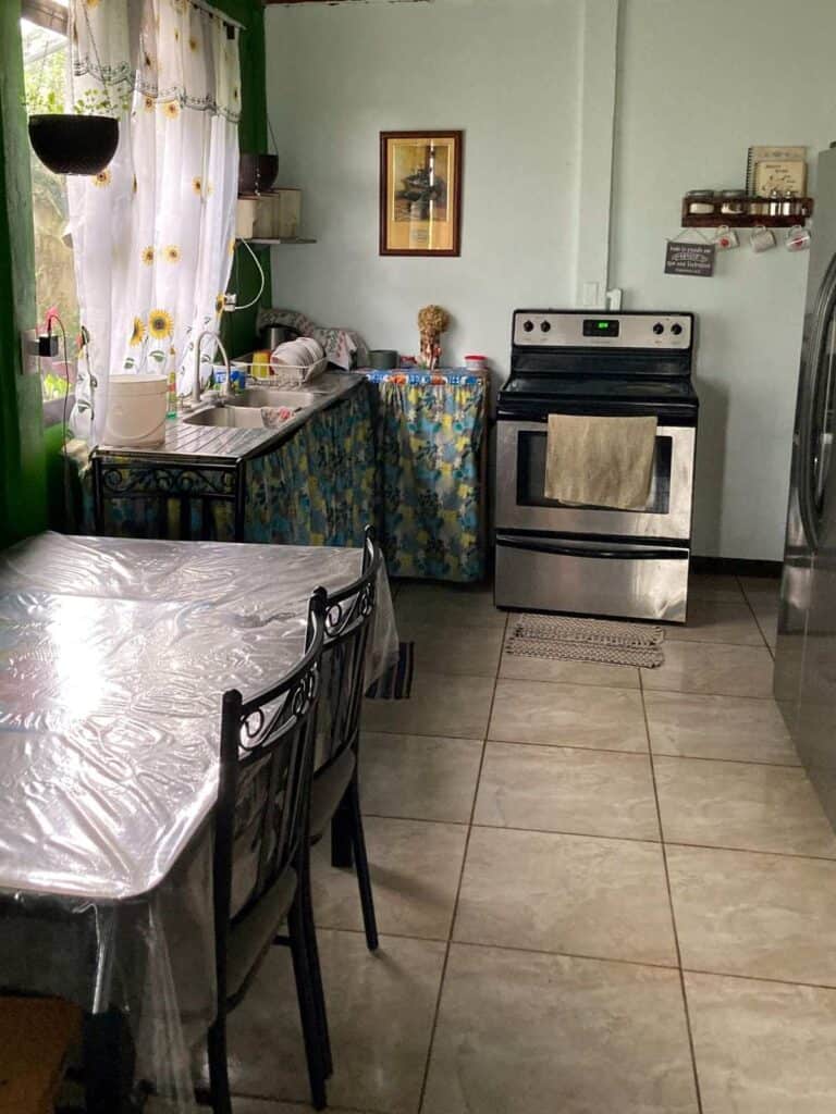 a small house kitchen