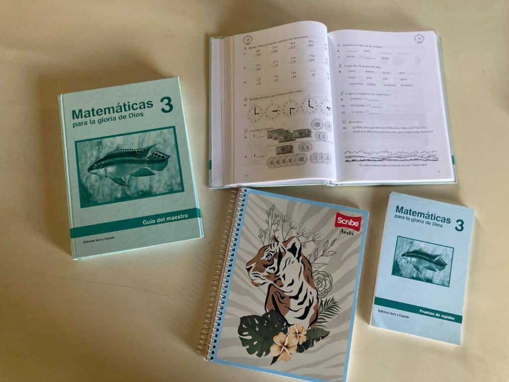 third grade rod & Staff Spanish math